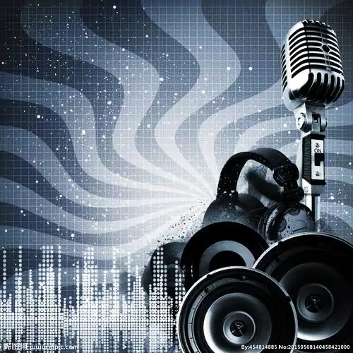 炫酷音乐音响背景图片