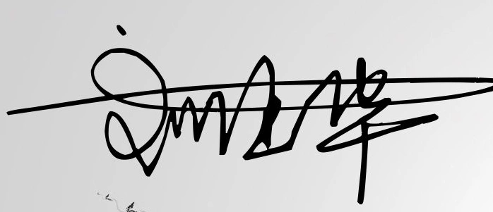 刘德华的个性签名一笔而成的怎么写