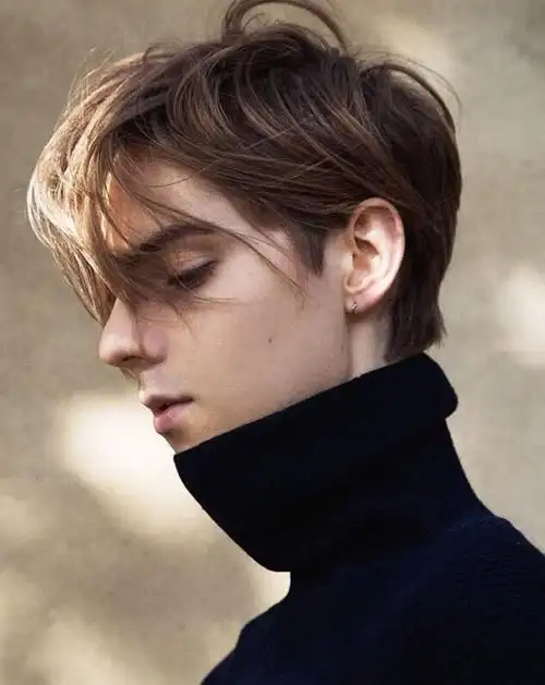 芬兰的美少年侧颜超帅!但他是只穿黑白灰男装时尚博主