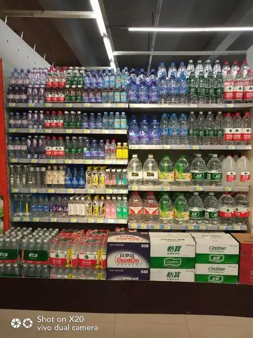 2020年6月第三周重点品类货架陈列示意图 (饮用水)