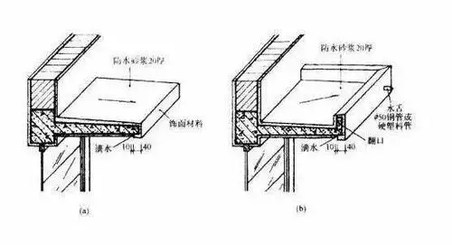 阳台挑板式结构
