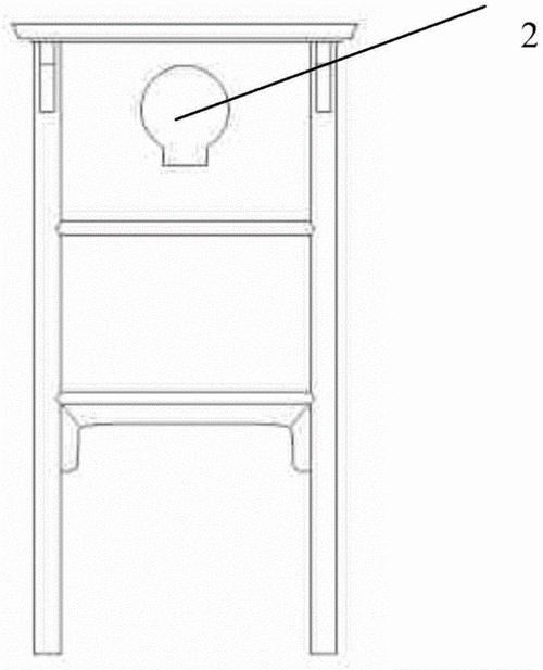 一种基于明式闷户橱的笔筒的制作方法