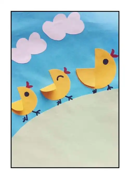 特别假期精彩同在——岱道庵小学幼儿园寒假精彩课堂(三十七)《剪贴画