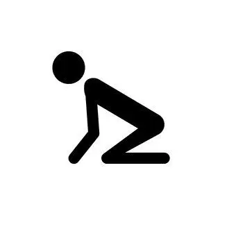 免费的剪贴画:跪在地上 歉意 叩头 反射 低头 - 209518 |illustac