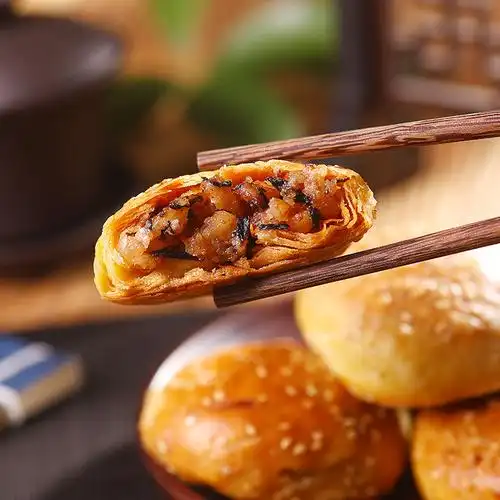正宗金华酥饼梅干菜肉大个老式咸味梅菜扣肉烧饼浙江特产小吃零食