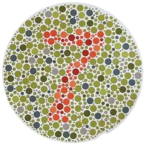 色盲色弱检测图,图3识别出来,那么你可能就与驾考无缘了