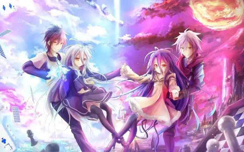 高燃,催泪,这段我也就看了亿遍.【1080p 游戏人生剪辑视频】