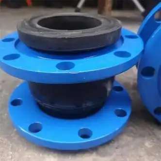 上海松江 /dn50/dn65/dn80可曲挠橡胶软接头 法兰橡胶软连接  管 dn80