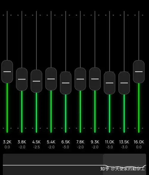 该eq基于氧气使用原装高频套在poweramp中把均衡器设为32段,第一个