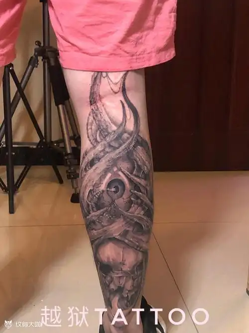 恶魔之眼_纹身图案手稿图片_大心的纹身作品集