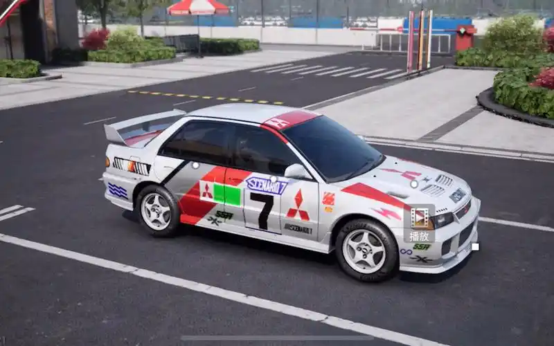 巅峰极速三菱石油evo3复刻