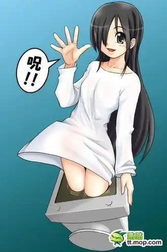 q版贞子见过木有,萌到爆啊!_文学_鬼话连篇_猫扑贴贴论坛