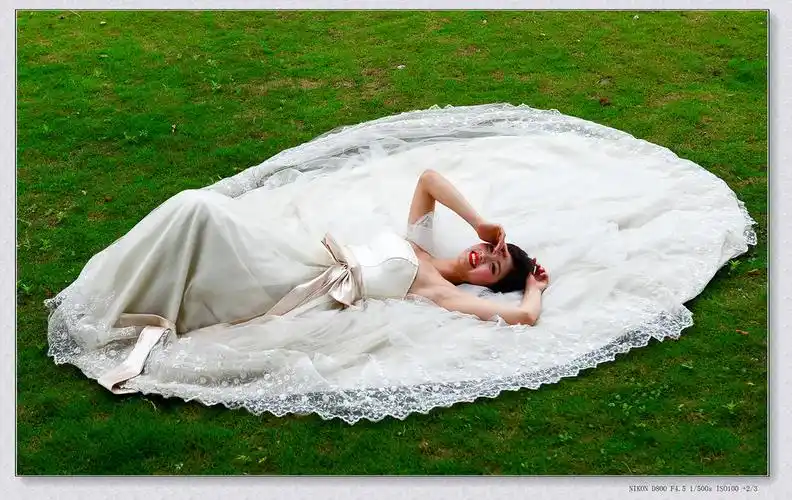 婚纱系列玉体横陈