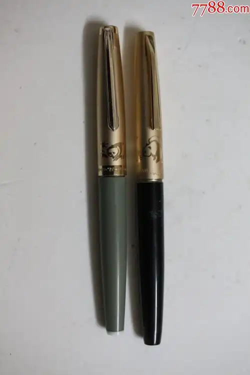 白翎牌熊猫绘图钢笔二支