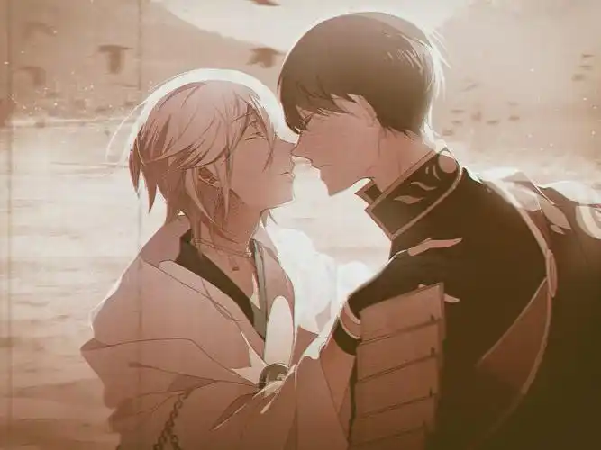 p站画师 モノ 作品【侵删致歉】一期一振 鹤丸国永