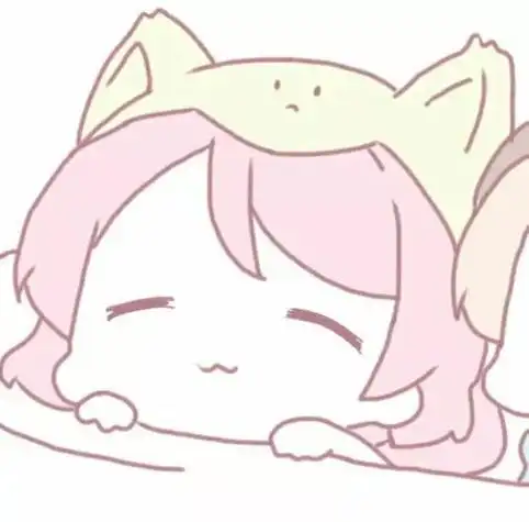 二次元头像白底简约 头像图片大全 -【爱个性】