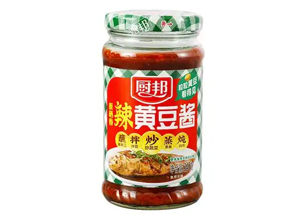厨邦原晒香辣黄豆酱