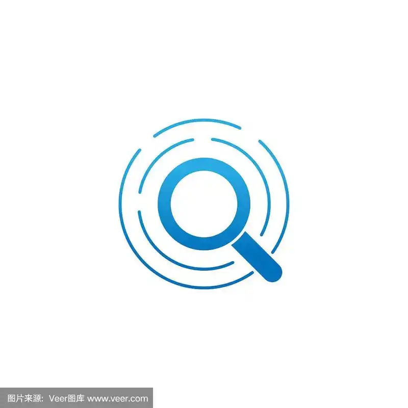 搜索图标矢量设计插图.搜索矢量平面图标符号网站,移动,标志,图形元素