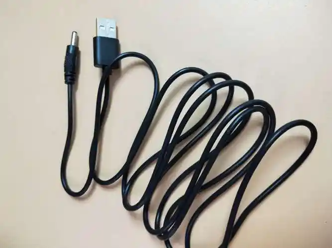 台灯充电器线圆孔圆头口luna通用usbdc35mm电源数据线数据线