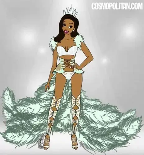 换上性感内衣的迪士尼公主是啥样子