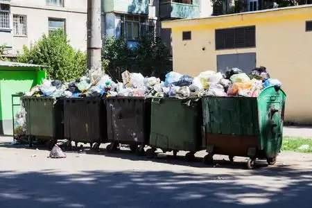 生活垃圾填埋场图片-生活垃圾填埋场素材-生活垃圾填埋场插画-摄图新