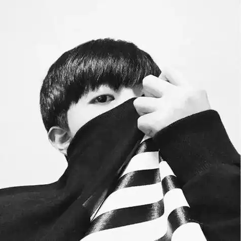 黑白头像丨高冷个性的酷帅男女生头像