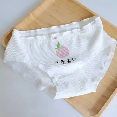 伊菲申 2-5条少女内裤 初中生内裤女学生韩版中腰三角裤头女新款简约