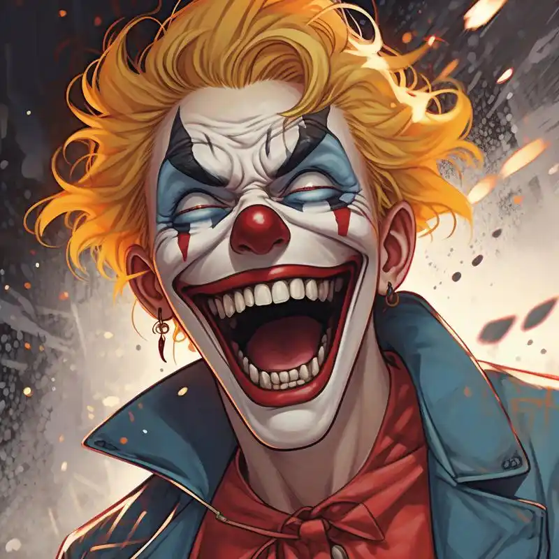 来试试这些超酷的小丑头像吧!