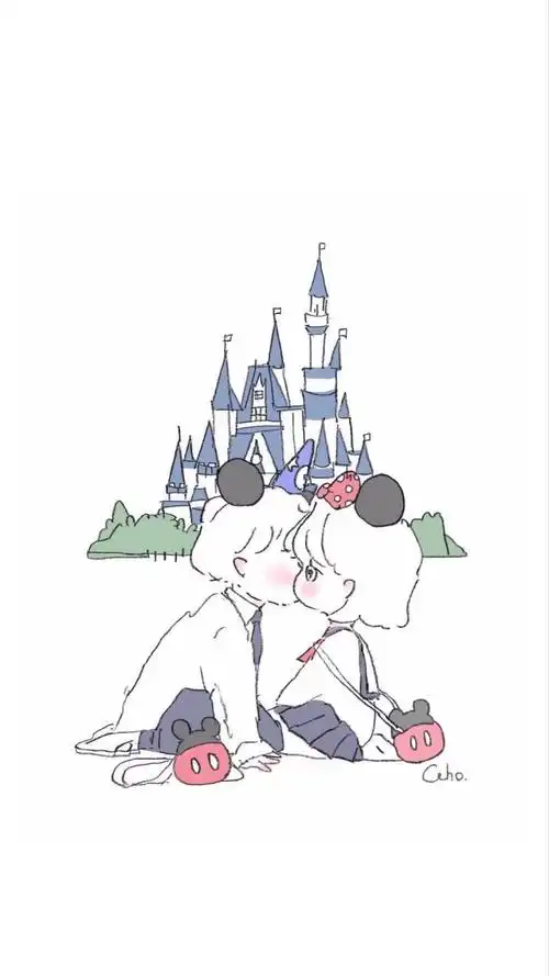 超级可爱情侣壁纸,头像合集:每一张都温暖你的心,赶快收藏起来