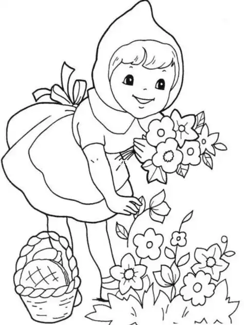 儿童绘画图片涂色 儿童绘画图片涂色简笔画