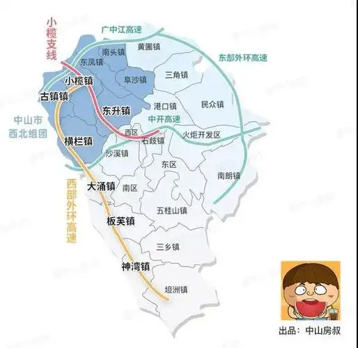 项目路线经过小榄,古镇,横栏,东升等共9个镇区,涉及面广,工程量大.