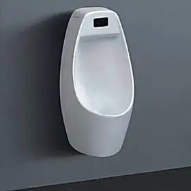 卡慕卫浴 卫生间公共场所 陶瓷 挂墙式 一体感应式小便斗 小便器