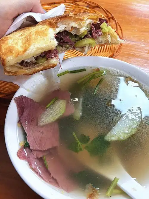 驴肉火烧 一口下去绝了6015就是那个味道·北方老板开的七年老店