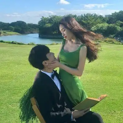 甜蜜浪漫的情侣头像一男一女 真人好看微信情侣头像2023最新合集_情侣