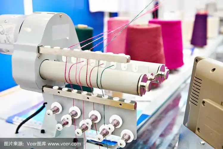 纺织厂的工业缝纫机