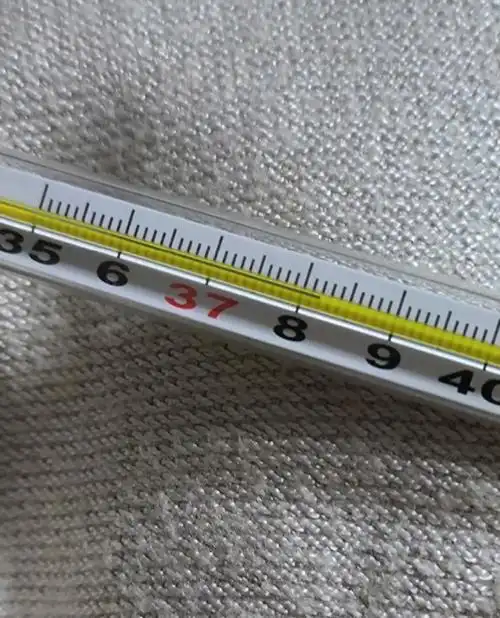 昨天上午就感觉头疼 下午一量38.3 第二次量38.