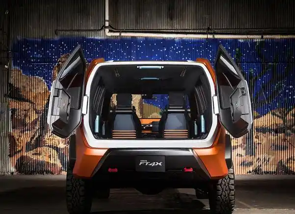 丰田发布ft-4x概念车 有极具个性的外观