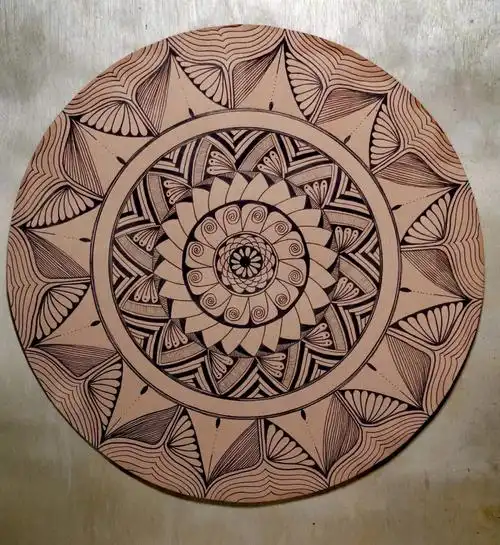 控笔  #禅绕画  #画画  #临摹  #零基础学画画  #禅绕画基础图样