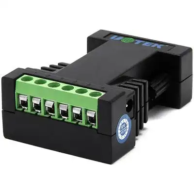 宇泰 rs-232转rs-485/422转换器 无源光电隔离防雷转换器 ut-2127