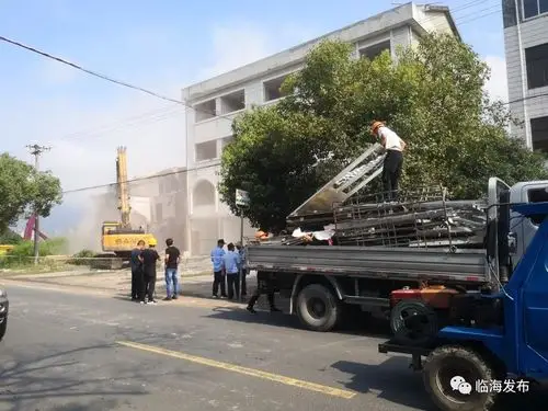 临海市汇港湖区块征迁工作进入新阶段