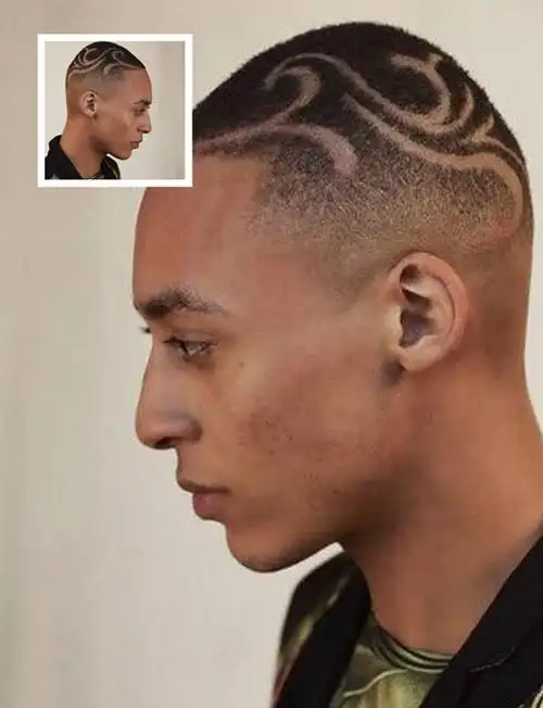 简单帅气卡尺头短发发型(3)