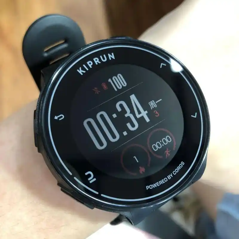 coros高驰pace2迪卡侬联名款智能运动手表黑色男女跑步铁三gps500