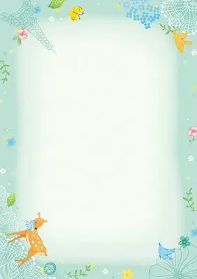 a4纸简笔画背景图 简笔画图片大全-普车都