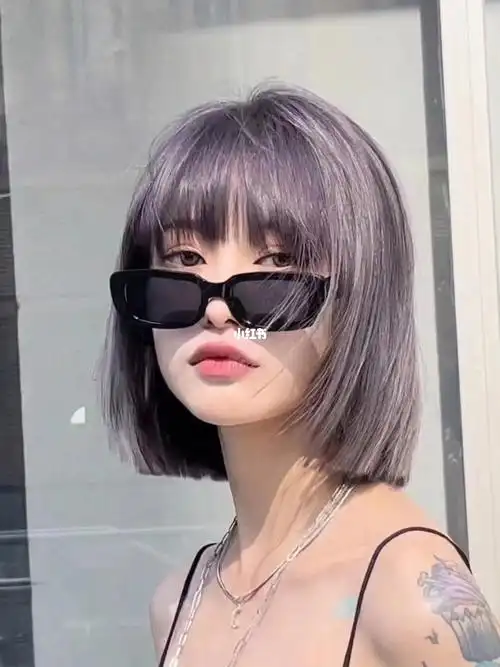 米棕色短发显白又温柔超级减龄