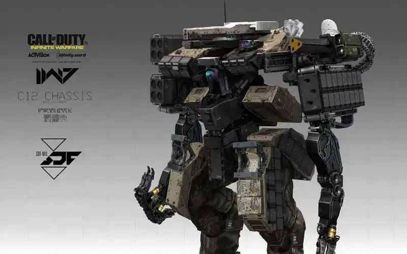 使命召唤13,c12机甲_哔哩哔哩_bilibili