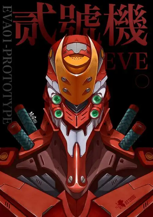 新世纪福音战士#解锁eva机体新壁纸(images via 鲸屿)#动漫##动漫