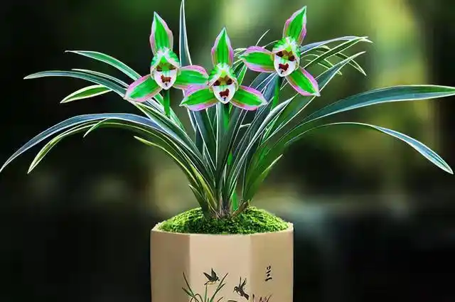 极具"帝王气息"的它,一花双色,兰花浓烈,气质不一般