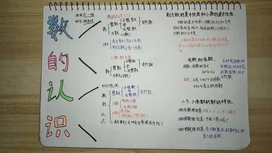 《数的认识》思维导图