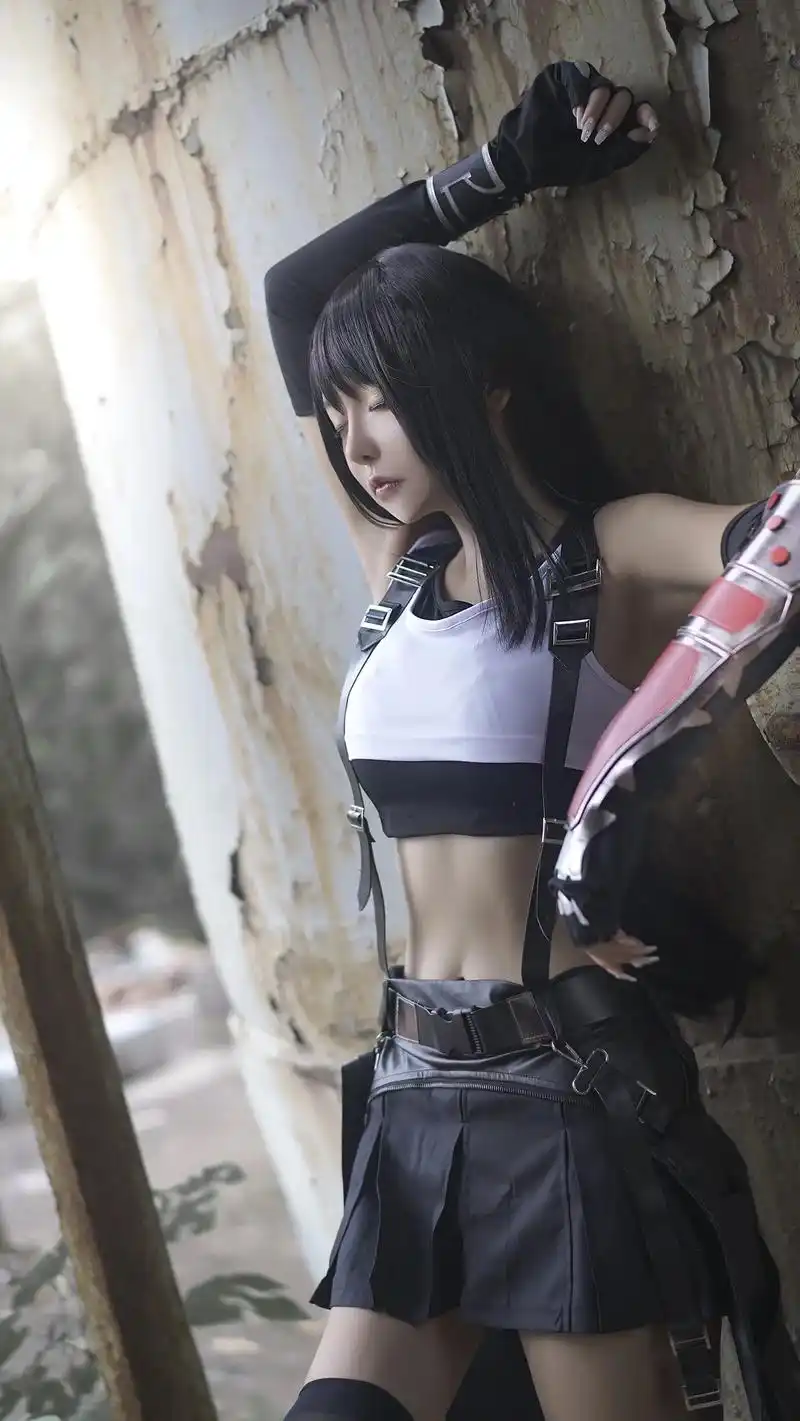 蒂法 #最终幻想 #二次元 #cosplay - 抖音