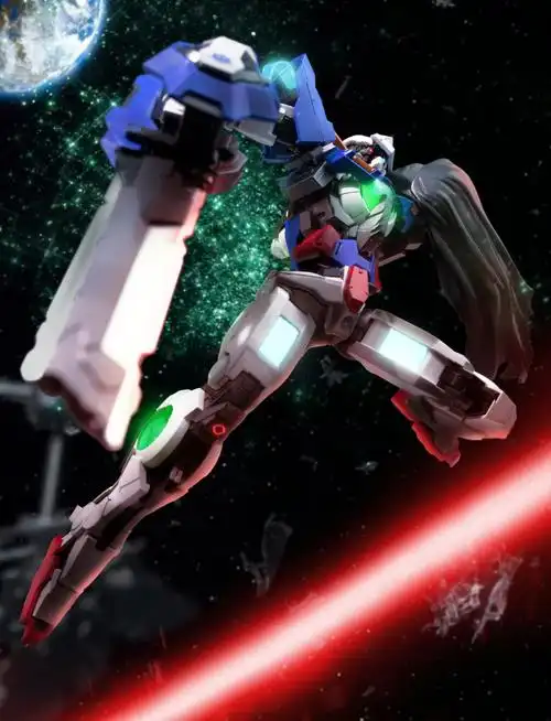 置顶是日烂胶超话#高达#拍点能天使parta